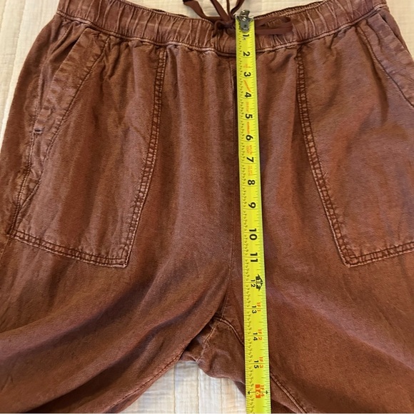 Anthropologie Pilcro Linen Blend Drawstring Pants. Size MT. - Picture 10 of 12